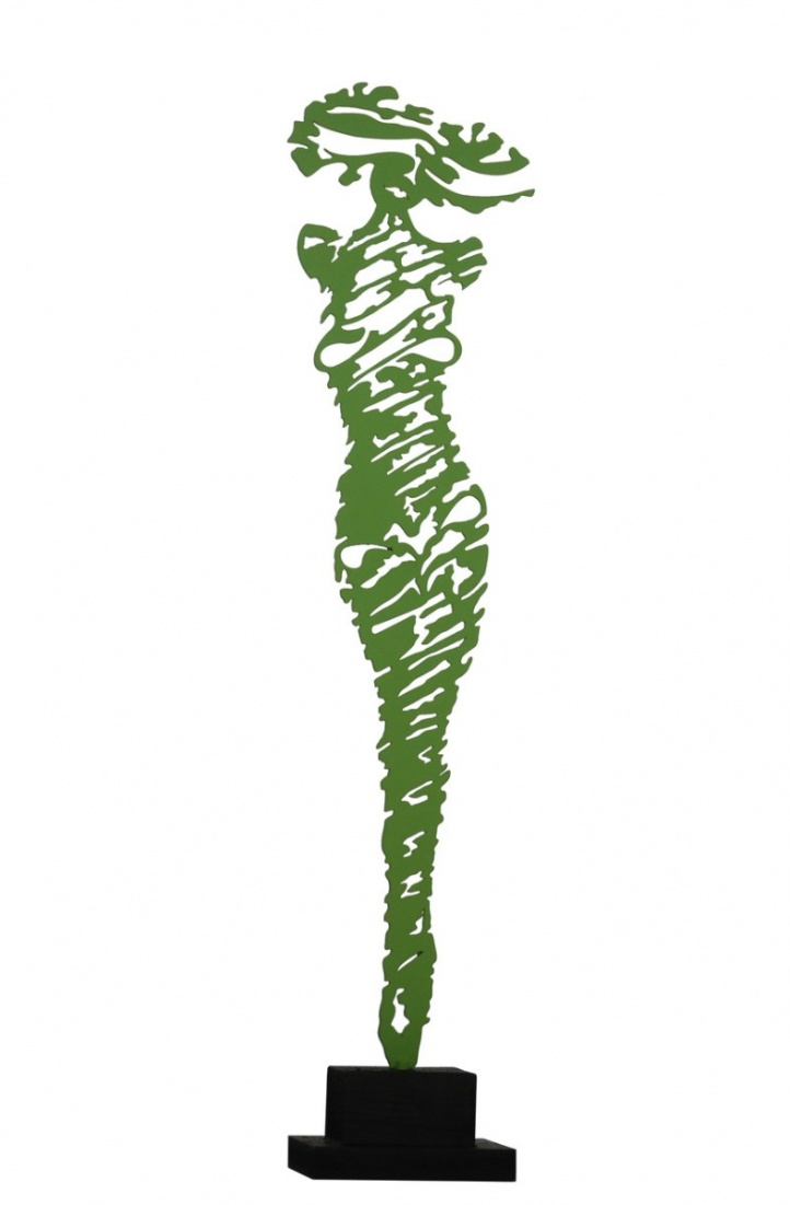 Vega (grön) i gruppen Kunstgalleri / Tekniker / Skulpturer hos NOA Gallery (100014_1411)