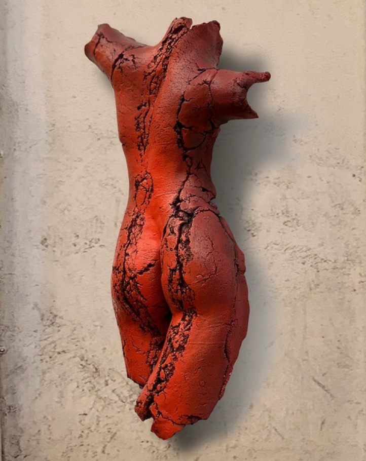 The Flying Tomato (Röd) i gruppen Kunstgalleri / / Statuer til dekorasjon hos NOA Gallery (100014_599)
