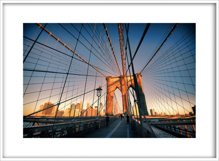 Brooklyn Bridge i gruppen Kunstgalleri / Temaer / Citymotiv hos NOA Gallery (100021_134)