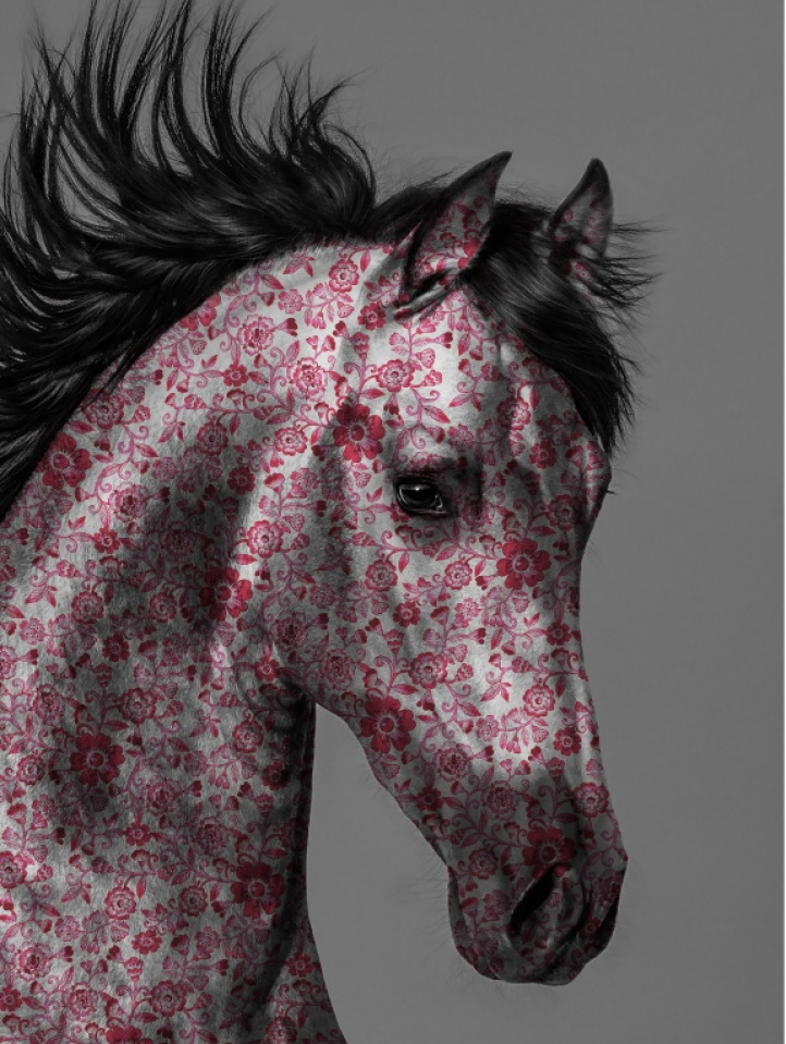 Ming Horse, Pink i gruppen Alla konstnärer / Lars Tunebo hos NOA Gallery (100038_1653)