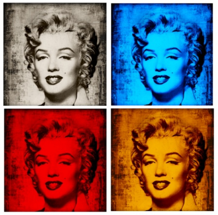 Hommage á Marilyn i gruppen Kunstgalleri / Temaer / Pop Art hos NOA Gallery (100038_7583)