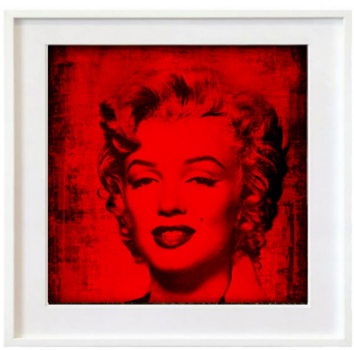 Hommage á Marilyn, röd i gruppen Kunstgalleri / Temaer / Pop Art hos NOA Gallery (100038_7586)