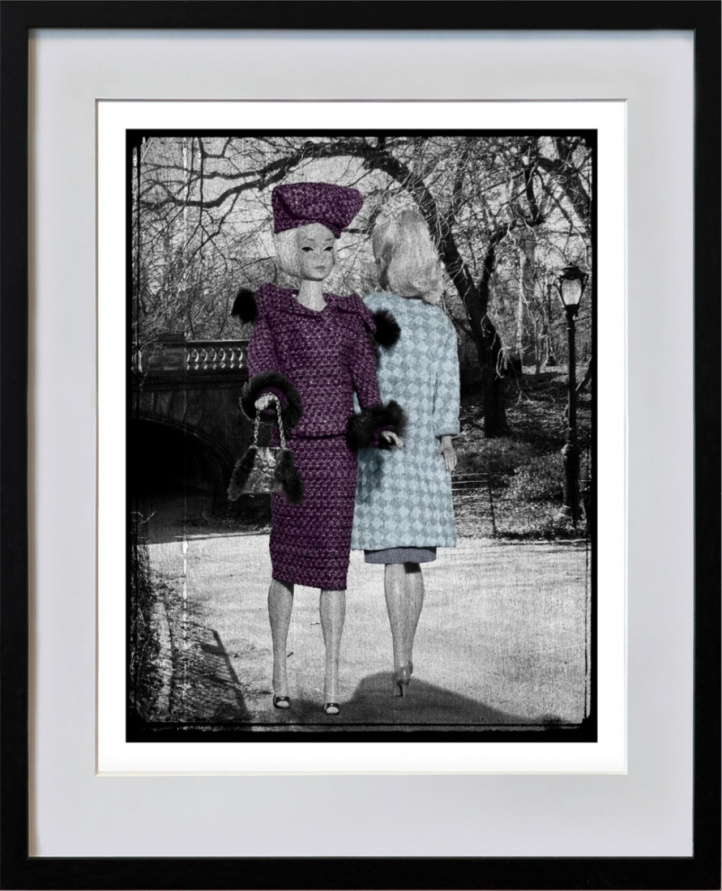 Meeting in Central Park, Purple i gruppen Kunstgalleri / / Lag din egen bildevegg hos NOA Gallery (100038_777)