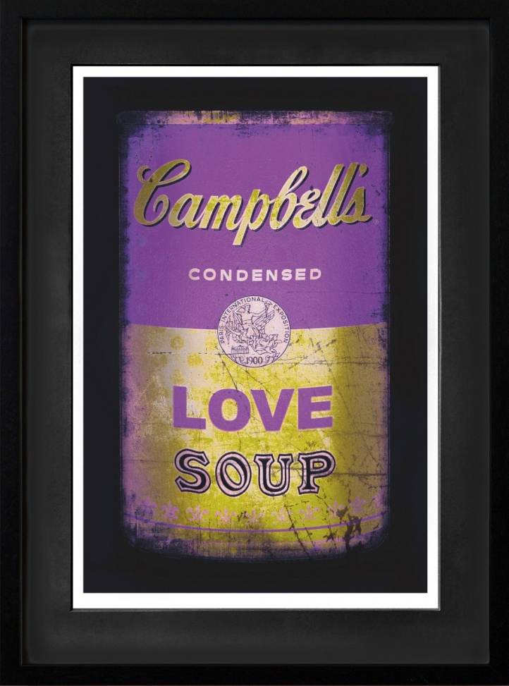 Love soup (Purple/yellow) i gruppen Kunstgalleri / Presenter / Gaver til de som fyller jevnt hos NOA Gallery (100038_835)