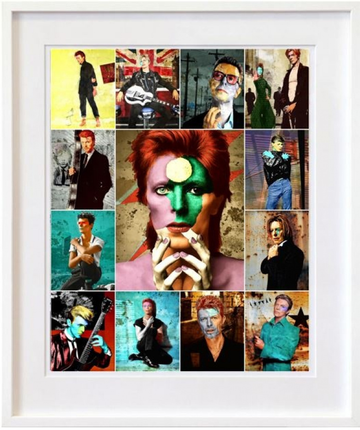 David Bowie - 12+1 i gruppen Kunstgalleri / Presenter / Hyll pappa på farsdagen! hos NOA Gallery (100084_2159)