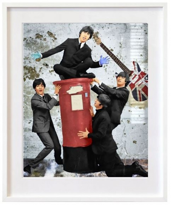 The Beatles, Mr Postman i gruppen Kunstgalleri / Temaer / En verden der fantasi møter nostalgi hos NOA Gallery (100084_714)