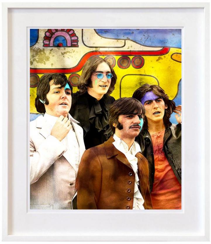 Beatles - Come together i gruppen Kunstgalleri / Temaer / Pop Art hos NOA Gallery (100084_beatlescometogethe)