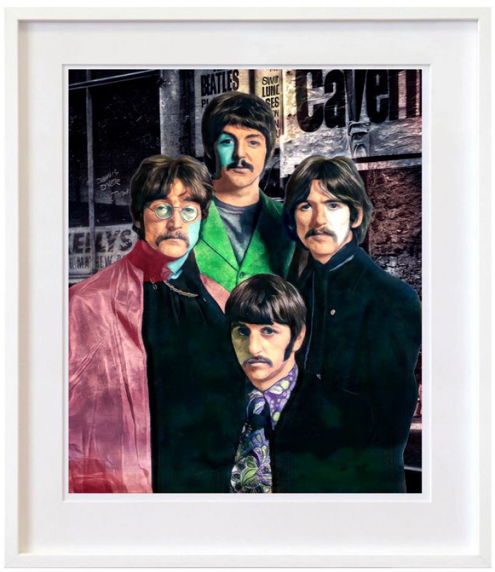 Beatles Sgt Pepper extra i gruppen Kunstgalleri / Temaer / Pop Art hos NOA Gallery (100084_beatlessgtpepperex)