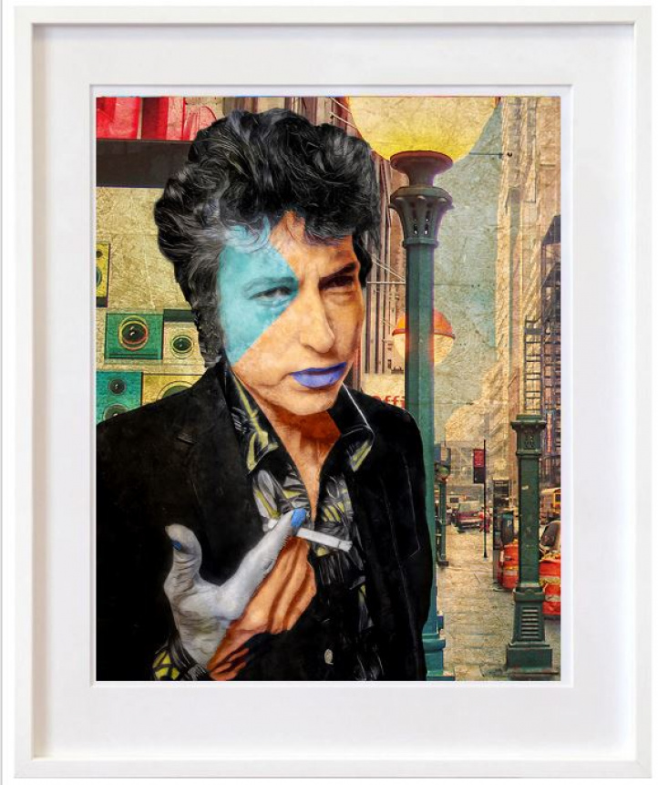 Bob Dylan #12 i gruppen Kunstgalleri / Temaer / Pop Art hos NOA Gallery (100084_bobdylan12)