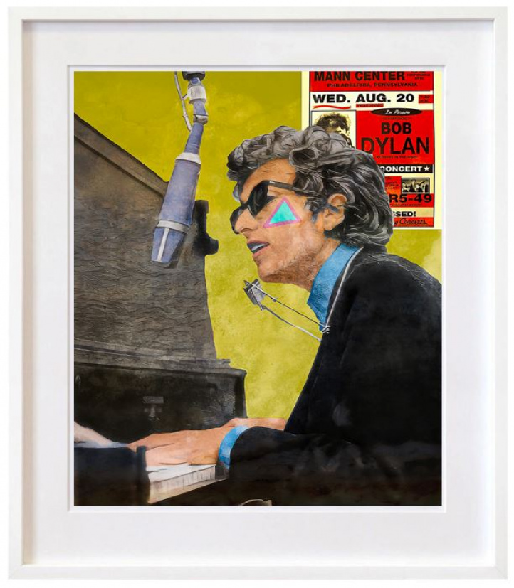 Bob Dylan - High Heels i gruppen Kunstgalleri / Temaer / Pop Art hos NOA Gallery (100084_bobdylanhighheels)
