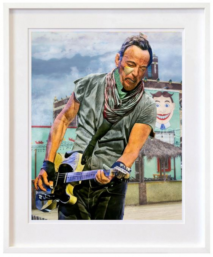 Bruce Springsteen - Asbury i gruppen Kunstgalleri / Temaer / Pop Art hos NOA Gallery (100084_brucespringsteenas)