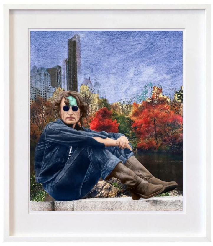 John Lennon - Central Park i gruppen Kunstgalleri / Temaer / Pop Art hos NOA Gallery (100084_johnlennoncentralp)