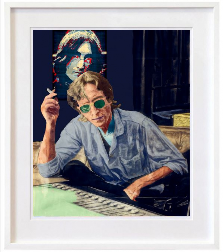 John Lennon - Studio i gruppen Kunstgalleri / Temaer / Pop Art hos NOA Gallery (100084_johnlennonstudio)