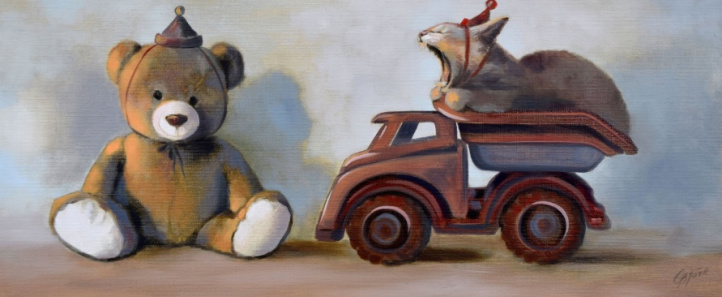 No Teddy! Its MY TRUCK! i gruppen Kunstgalleri / Presenter / Kunst for barn hos NOA Gallery (100100_937)