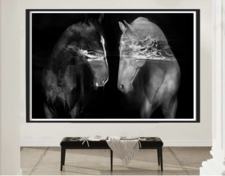 Black horses i gruppen hos NOA Gallery (100103_blackhorsesii)