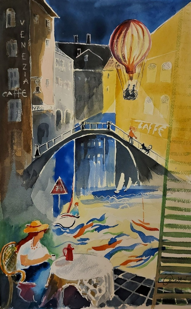 Drömmen om Venedig i gruppen Kunstgalleri / Nyheter hos NOA Gallery (100114_3420)