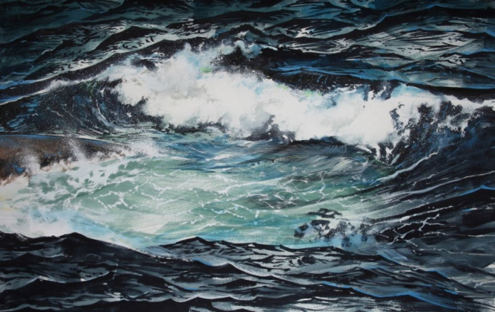 Wave 5 i gruppen Kunstgalleri / Dyr og natur / Vakre hav hos NOA Gallery (100120_2940)