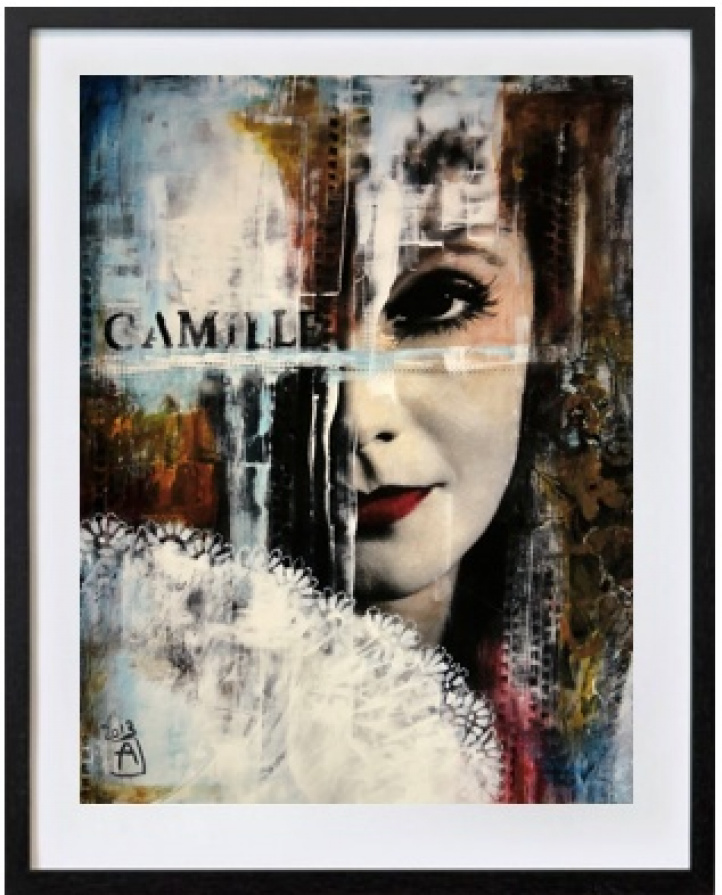 Camille i gruppen Kunstgalleri / Presenter / Student presenterer hos NOA Gallery (100132_1135)