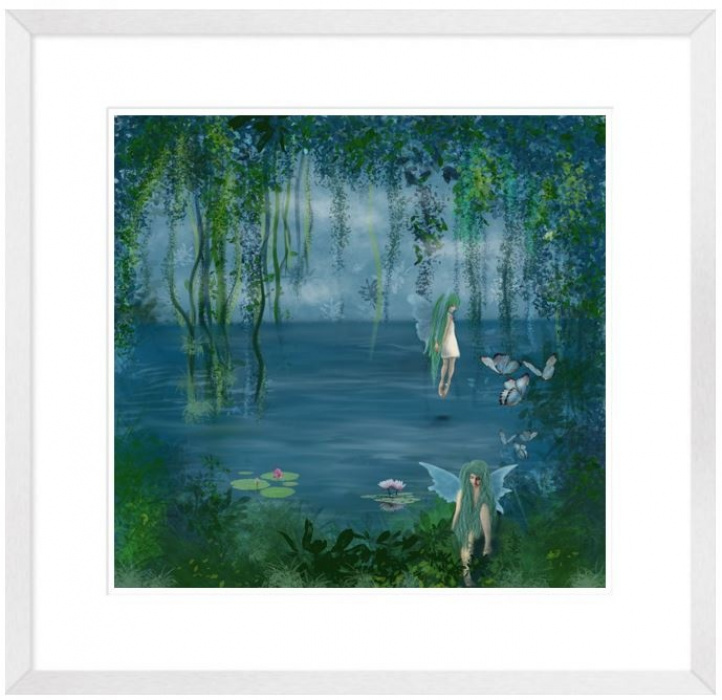 Fairies by Lake 2 i gruppen Kunstgalleri / / Pynt med grønt hos NOA Gallery (100135_1419)