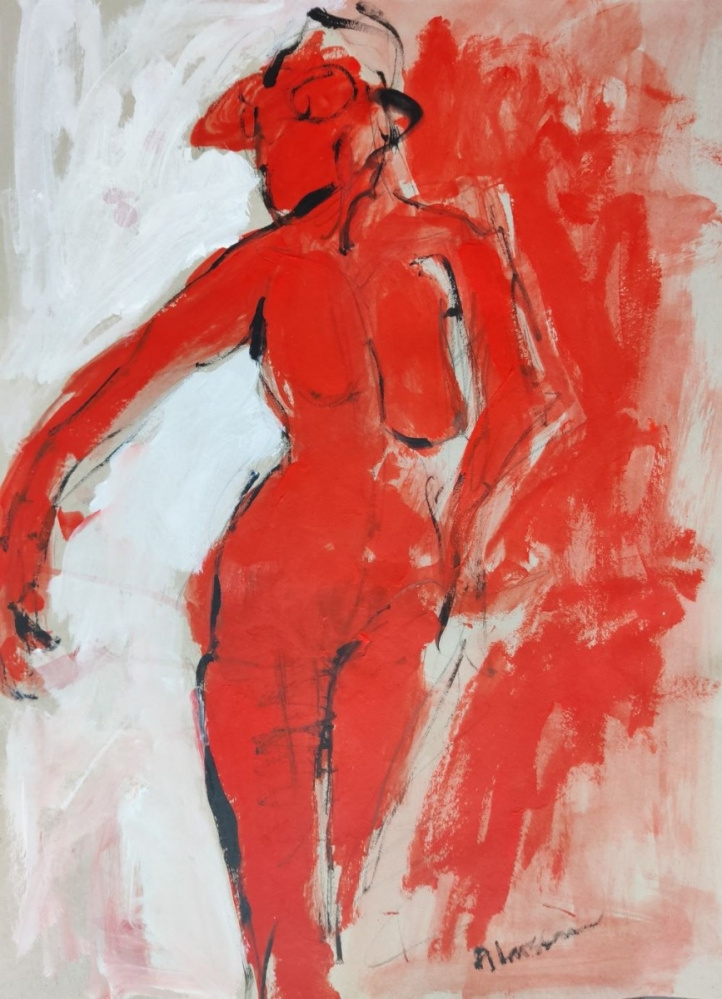Her red obsession I i gruppen Kunstgalleri / Temaer / Sterke kvinner hos NOA Gallery (100176_2810)
