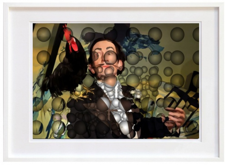 The Mindset of Salvador Dali i gruppen Kunstgalleri / Presenter / Gi bort et maleri i julegave! hos NOA Gallery (100177_2021)