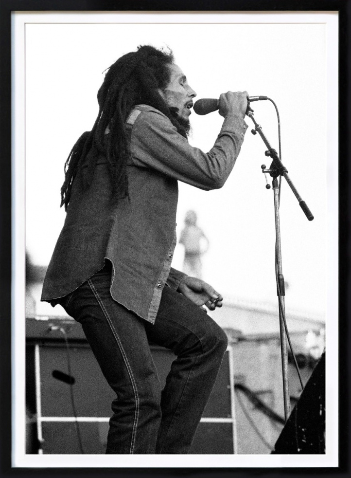 Bob Marley, Gröna Lund 1980 i gruppen Kunstgalleri / Foto / Legendariske bilder hos NOA Gallery (100178_2055)