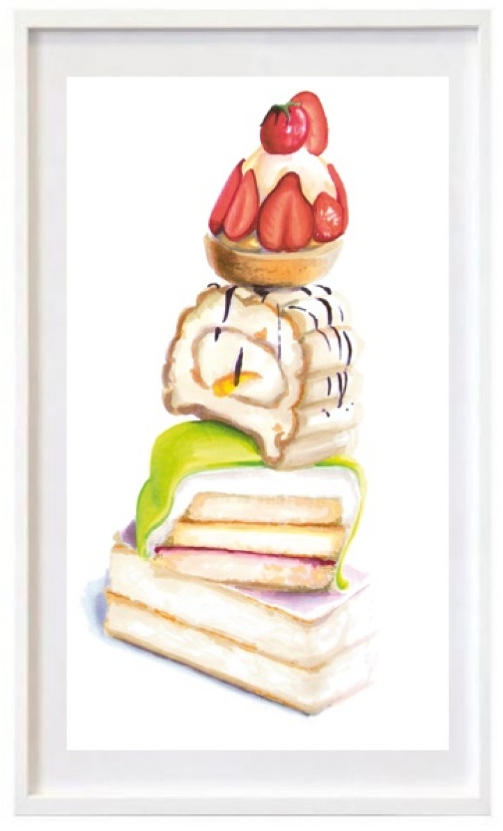 Tårta på tårta i gruppen Kunstgalleri / Presenter / Gaver til de som fyller jevnt hos NOA Gallery (100190_3928)