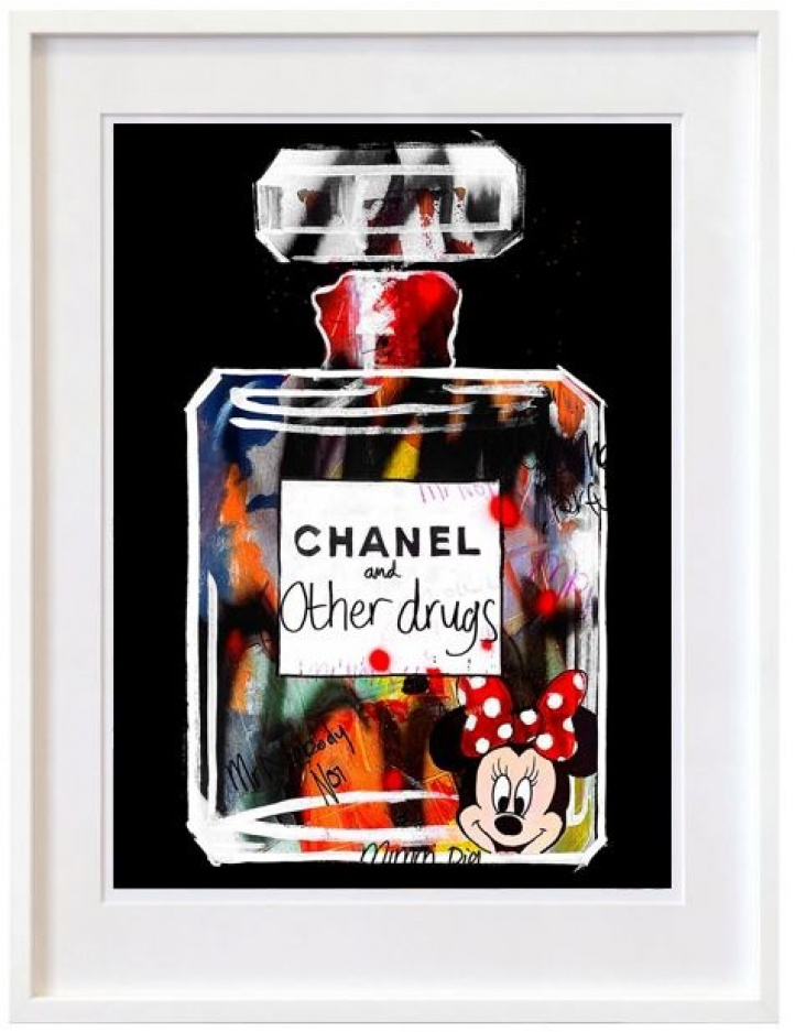 Chanel & other drugs, Mimmi i gruppen Alla konstnärer hos NOA Gallery (200227_2917)