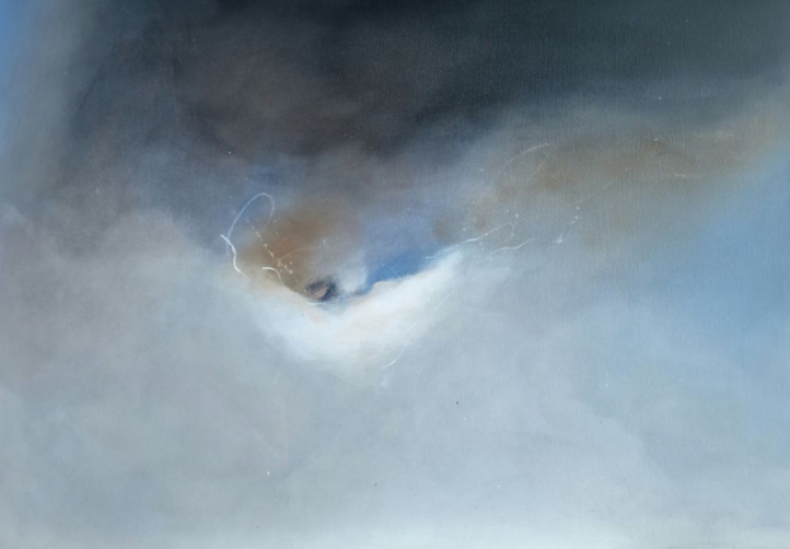 Mörk himmel i gruppen Kunstgalleri / / Store malerier hos NOA Gallery (200251_4198)
