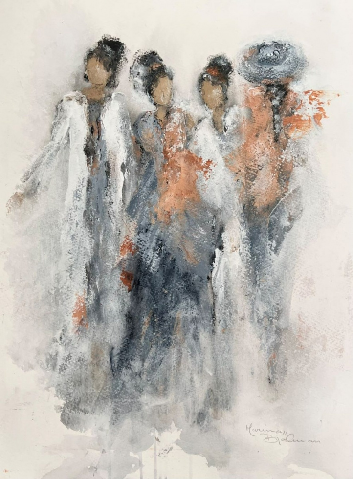 Kvinnor i grupp 7 i gruppen Kunstgalleri / Original hos NOA Gallery (200301_7678)